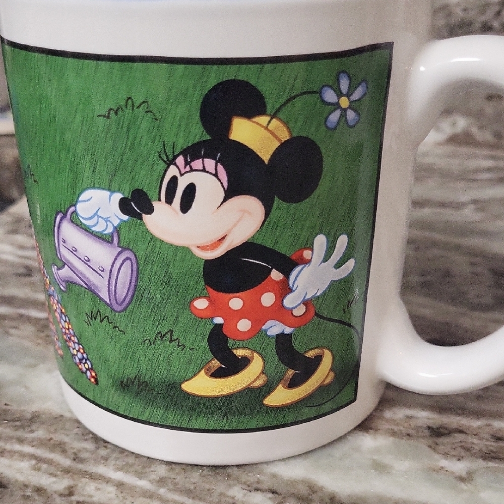 Disney Minnie Mouse Green and Blue Mug # 1 MOM - Picture 7 of 9